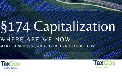 §174 Capitalization Updates: What We Know