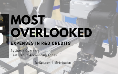 5 Most Overlooked Expenses in R&D Credits