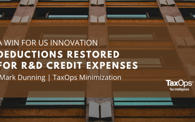 A Win for Innovation: New Tax Law Restores Deduction for Domestic R&D Credit Expenses