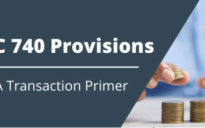 ASC 740 Provisions: A Transaction Primer