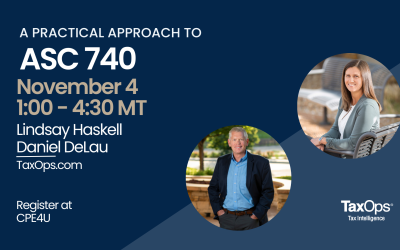 ASC 740: A Practical Approach to ASC