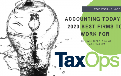 TaxOps named a 2020 Best Firms to Work For by Accounting Today