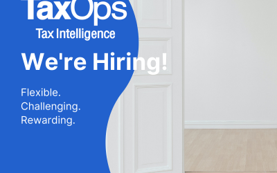 Come Join our Team at TaxOps: Now Hiring Tax Senior