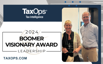 TaxOps Takes Home 2024 Boomer Visionary Award Leadership