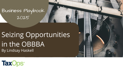 Business Playbook 2025: Seizing Opportunities in the OBBBA Era