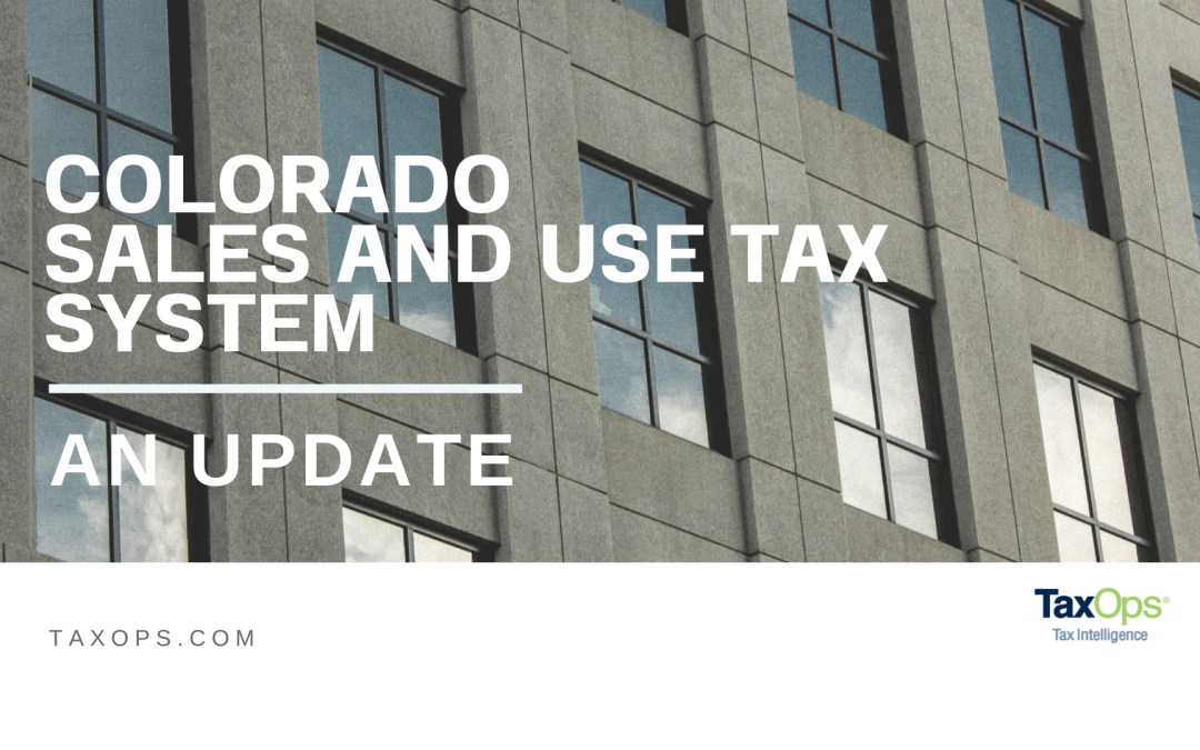 SUTS in Colorado: An update