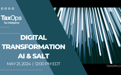 Digital Transformation, AI and SALT