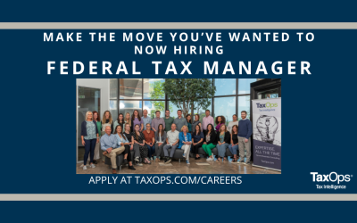 Make the Move: Federal Tax Manager