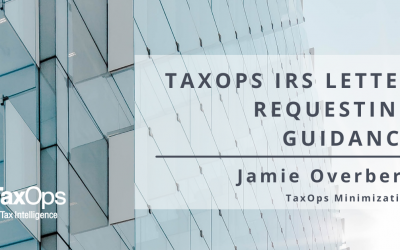 Jamie Overberg Letter to IRS Requesting Guidance on Section 174(a)