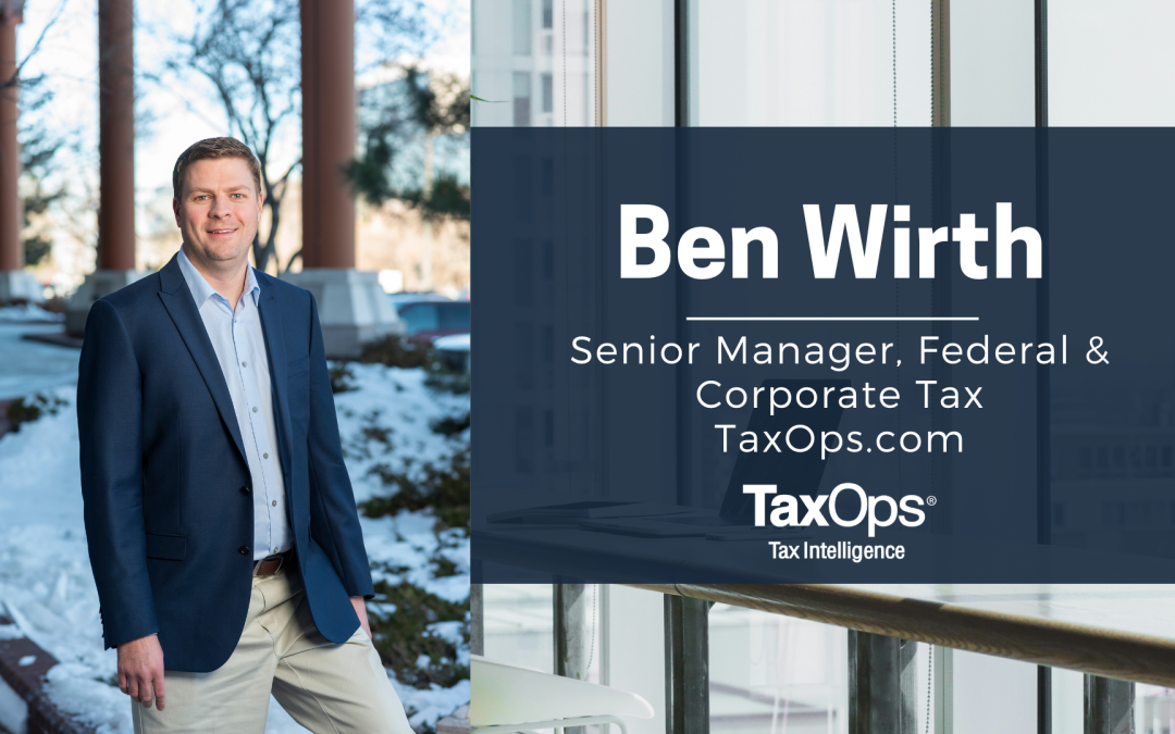 Meet Ben Wirth, Senior Manager at TaxOps