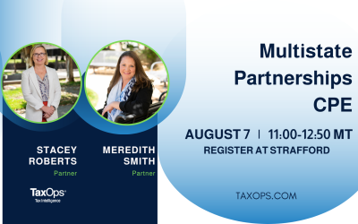 Multistate Partnerships CPE