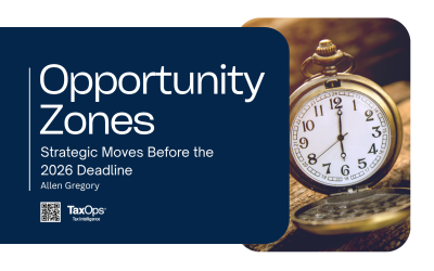 Opportunity Zones: Strategic Moves Before the 2026 Deadline