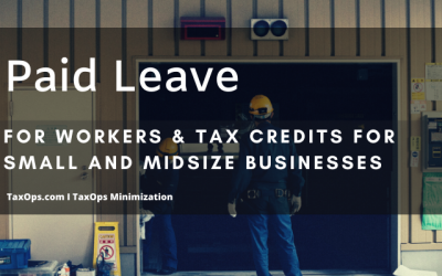 Coronavirus-related paid leave for workers and tax credits for small and midsize businesses