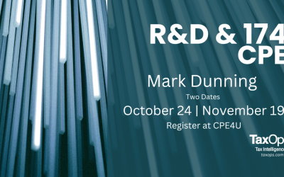 R&D Credit and Section 174 (CPE)