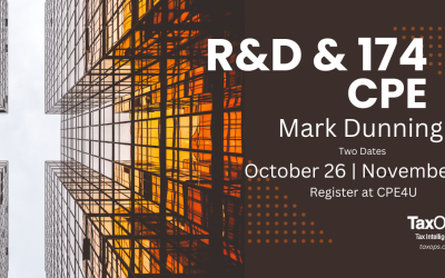 R&D Credit and Section 174 (CPE)