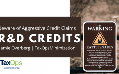 R&D credits: Beware of aggressive credit claims