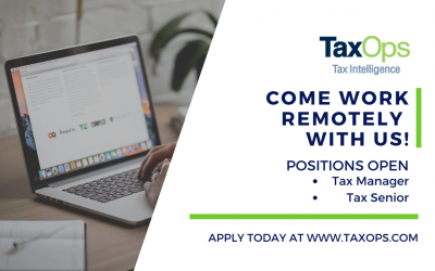 A Callout to Experienced Tax Professionals: Come Work Remotely with Us!