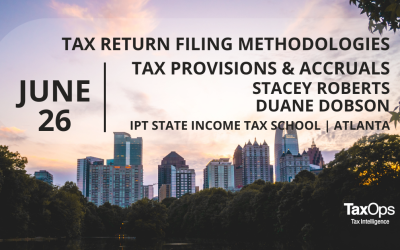 Stacey Roberts to Teach at IPT State Income Tax School
