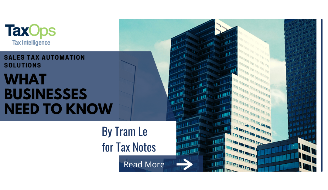 Sales Tax Automation Solutions: What Businesses Need to Know