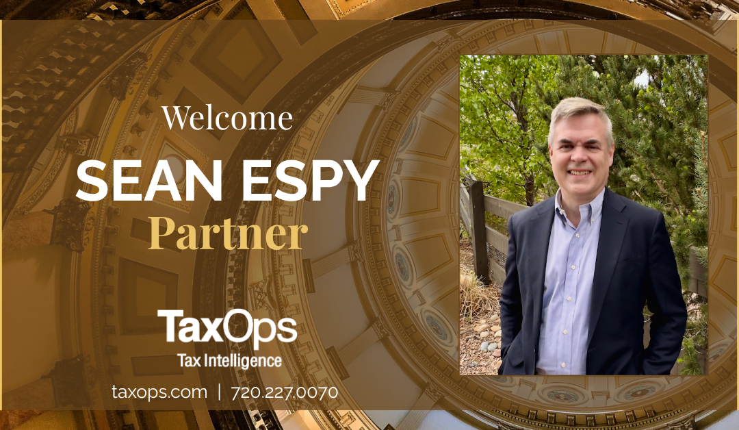 TaxOps Welcomes Sean Espy as Partner, Tax Minimization