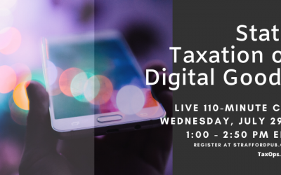 State Taxation of Digital Goods and Services CPE