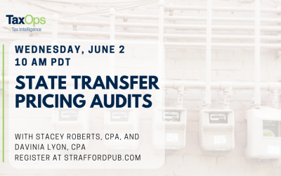 State Transfer Pricing Audits: Forced Combinations, Add-Backs, IRC Section 482, and Recent Cases