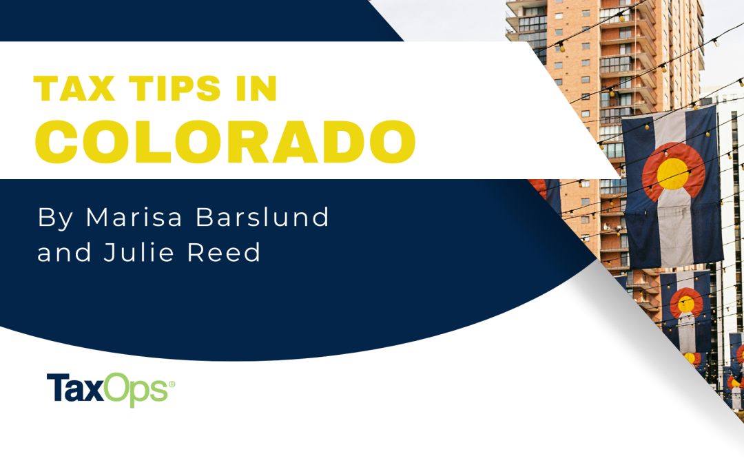 Pro Tax Tips in Colorado: POA, W-2 and Meals