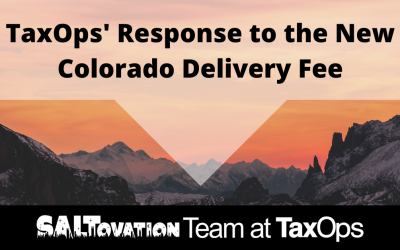 TaxOps’ Response to the New Colorado Delivery Fee