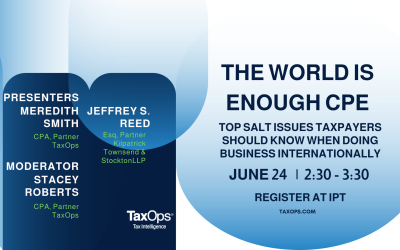 The World is Enough at IPT