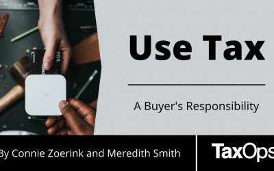 Use Tax: A Buyer’s Responsibility